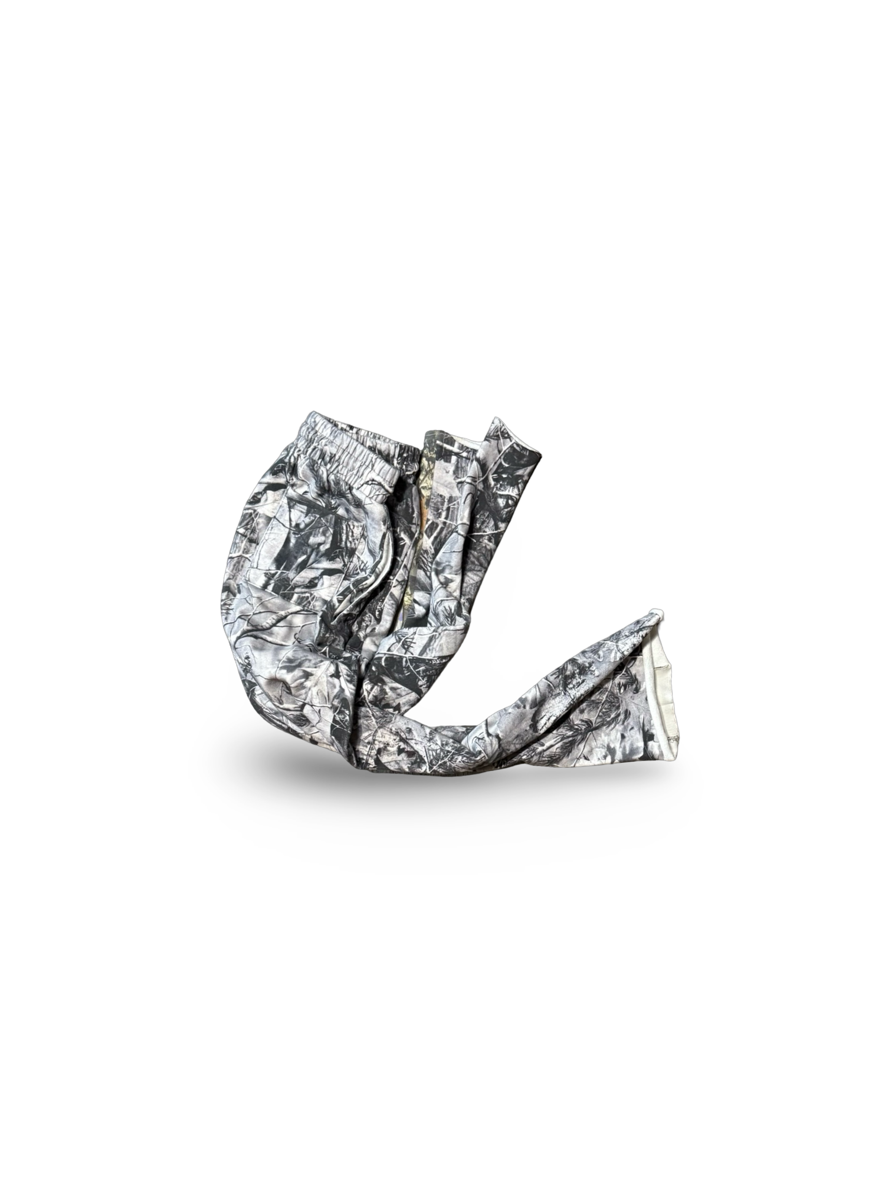 Vintage Grey Wood Camo "contrast flare” Special Pant 12.5oz