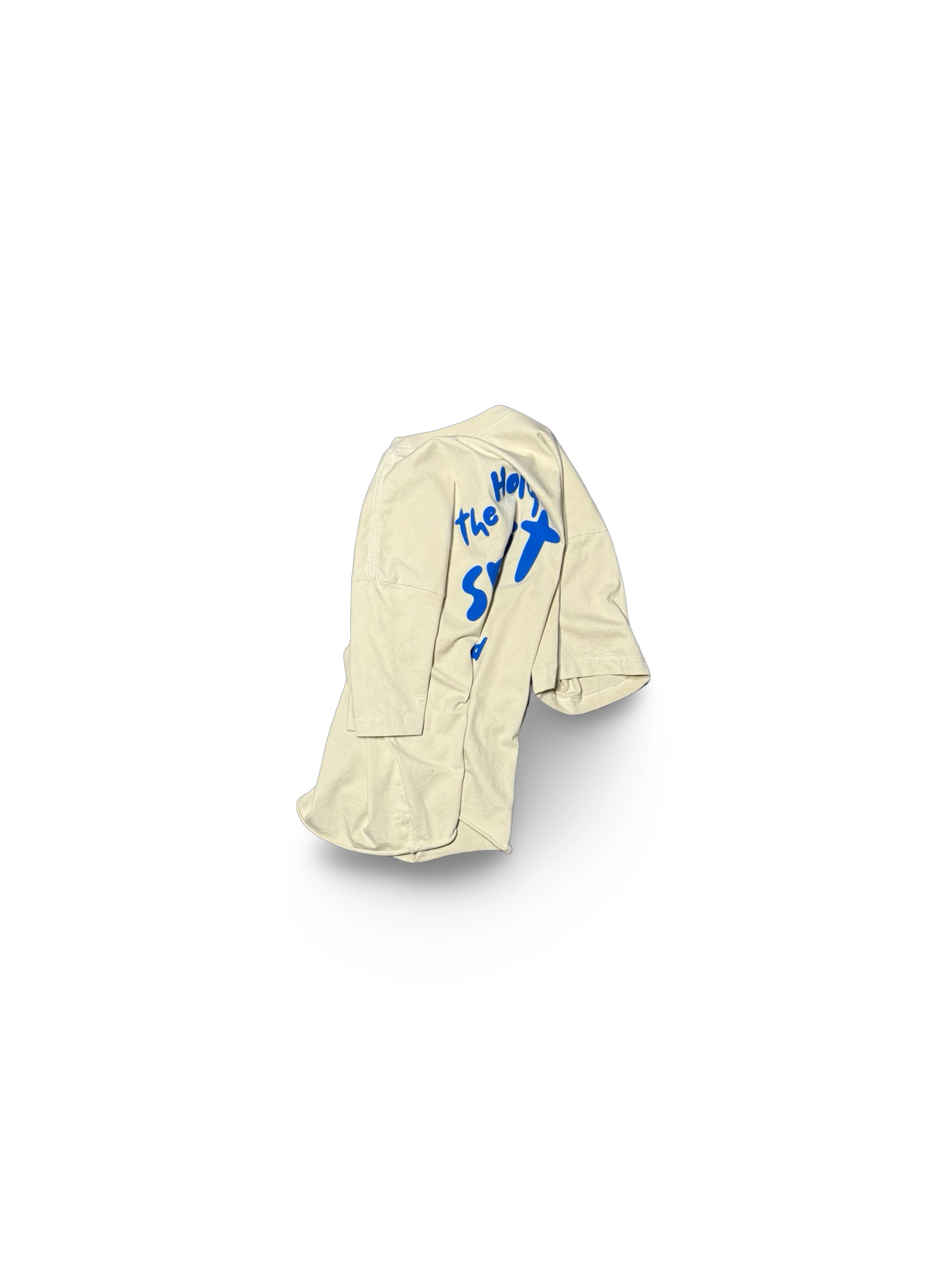 White Cap Off-White "The Holy Spirit is my best friend" Short Sleeve T-Shirt